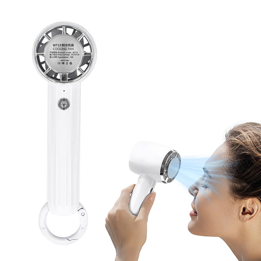 Ventilator portabil USB Rico, 5 W, 2000 mAh, alb