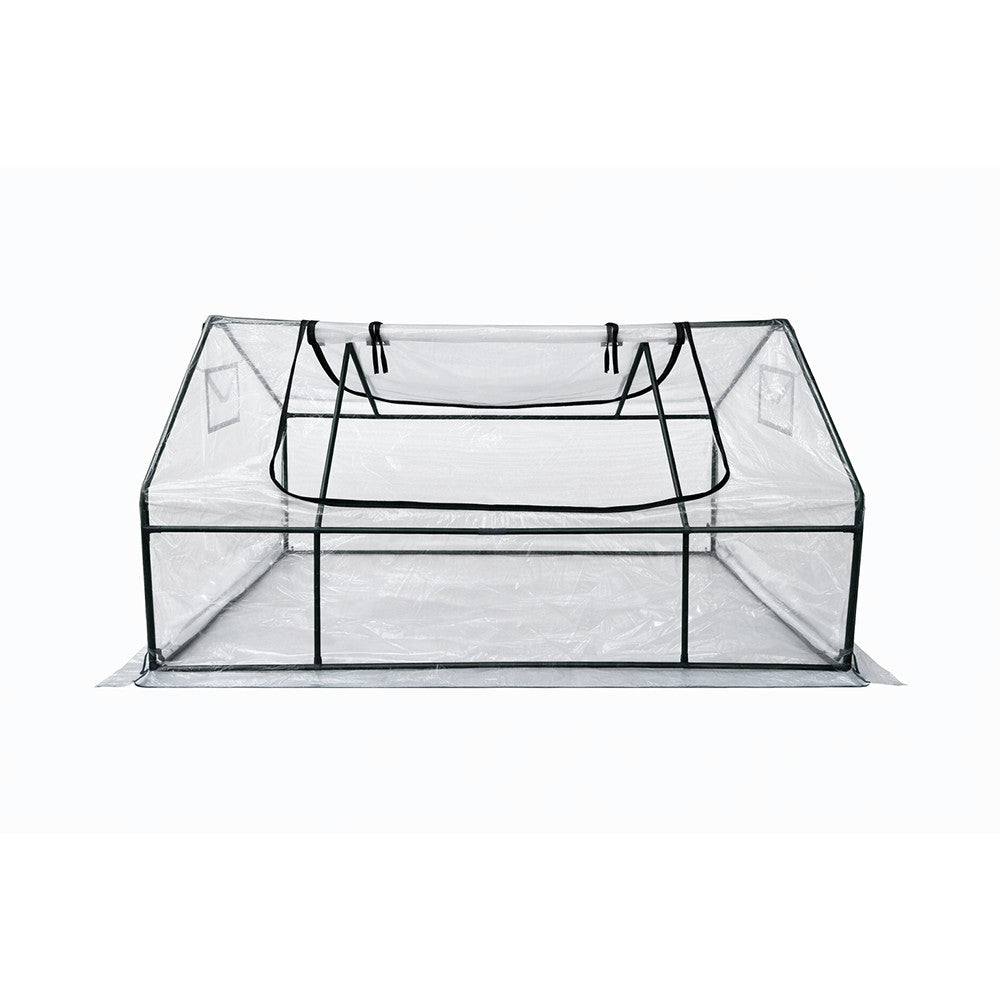 Folie pentru pat germinativ 180x140x94 cm transparentă