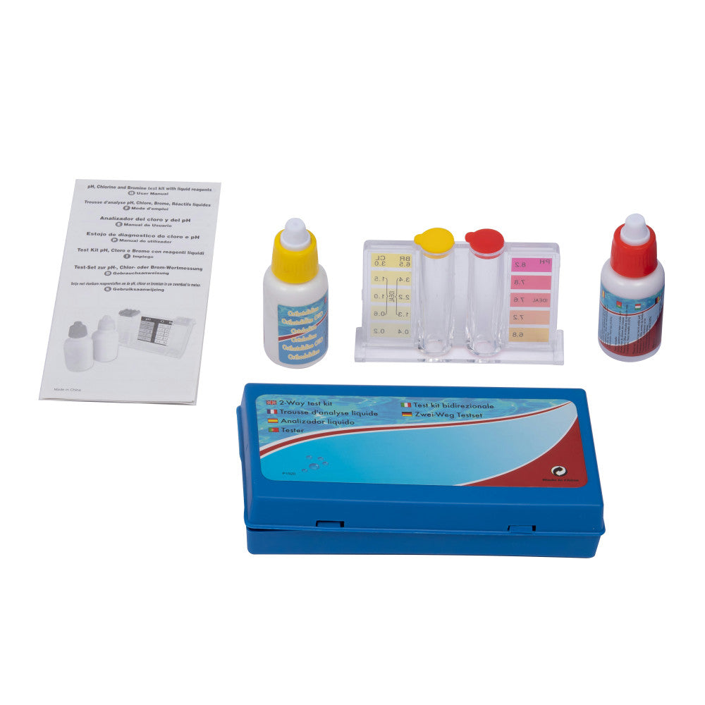 Kit de măsurare a pH-ului și clorului pentru piscină
