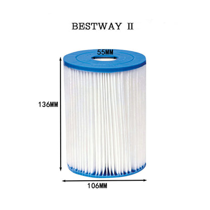 Filtru de hârtie pentru centrifugătoare de apă Bestway tip II