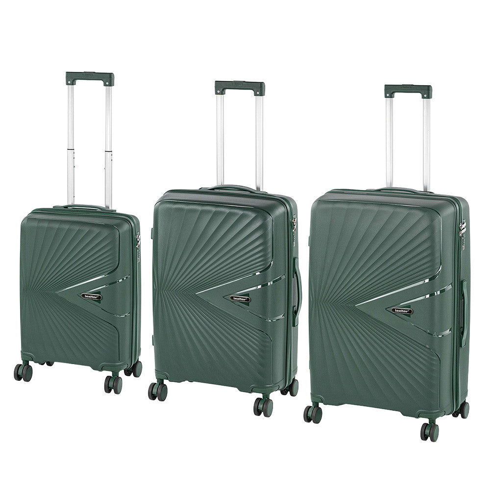 Set de valiză cu rotile Travelux Endure verde închis