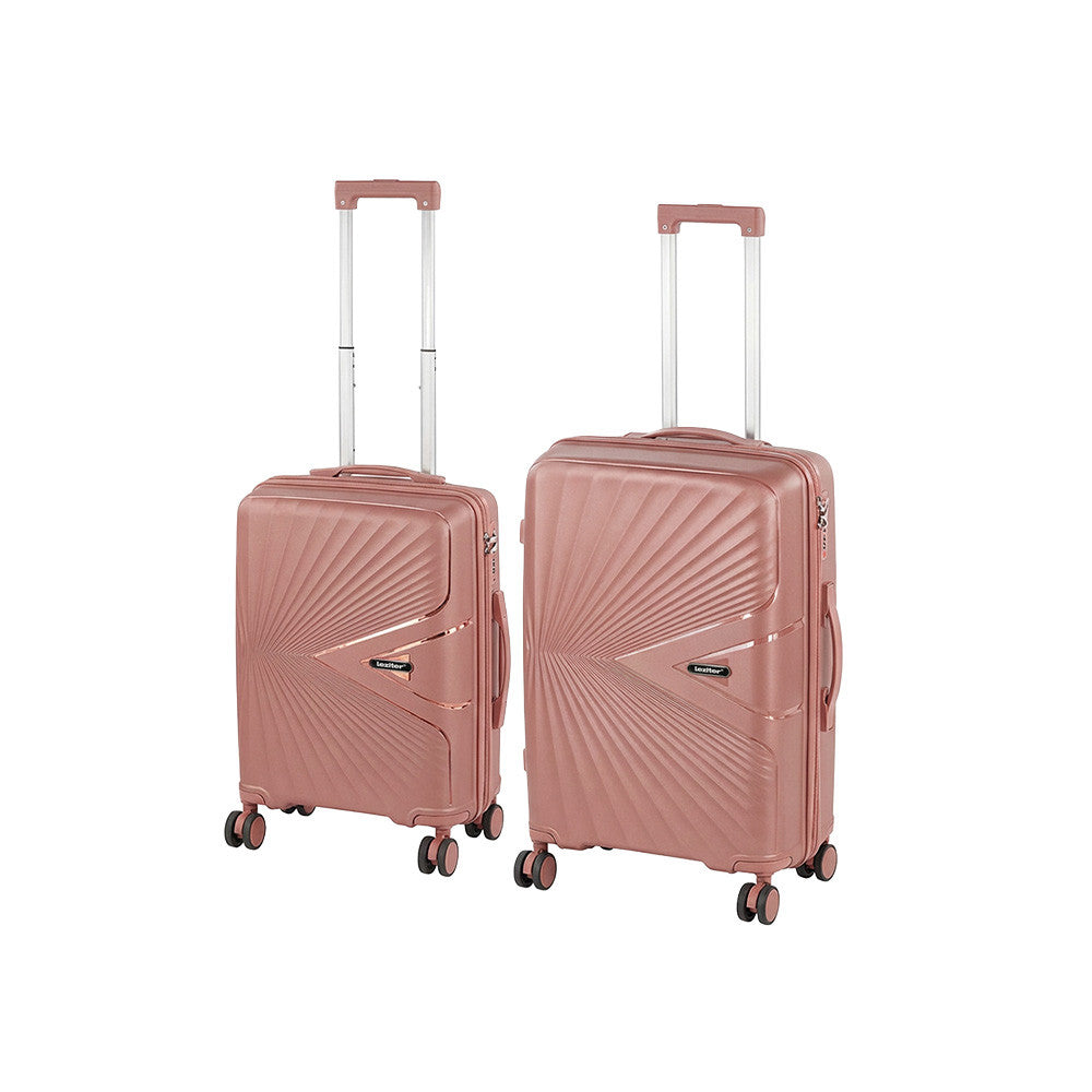 Set valize cu rotile TraveLux Endure II roz piersică