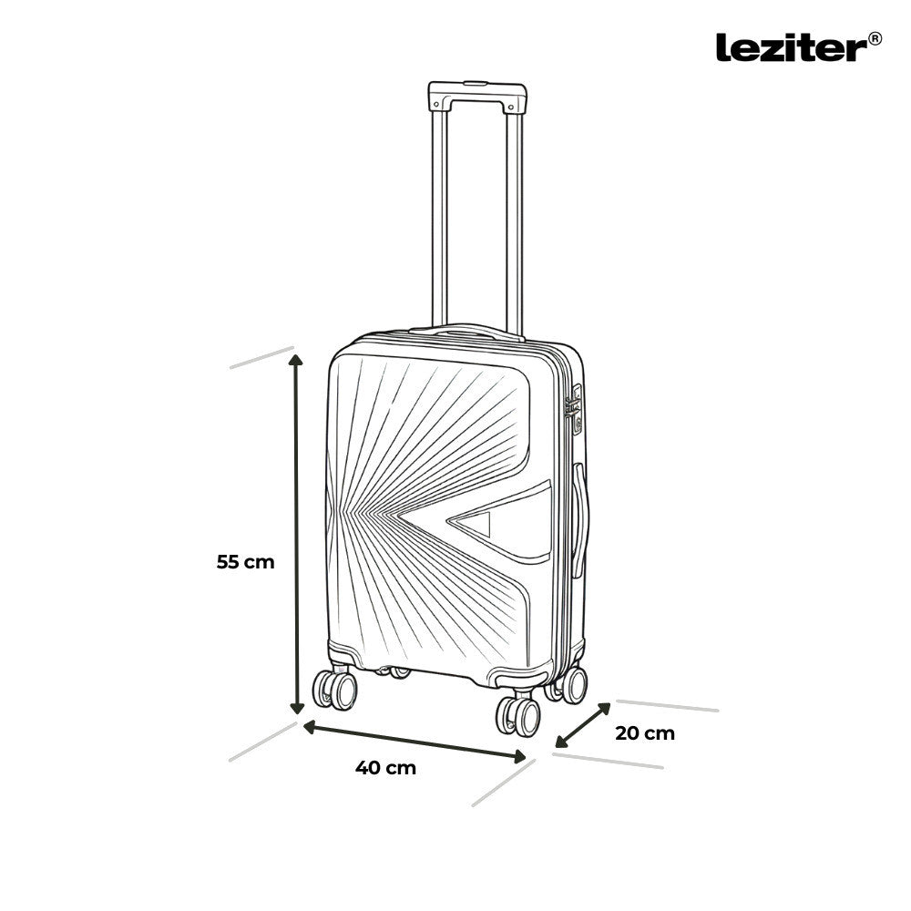 Set de valiză cu rotile TravelLux Endure III albastru