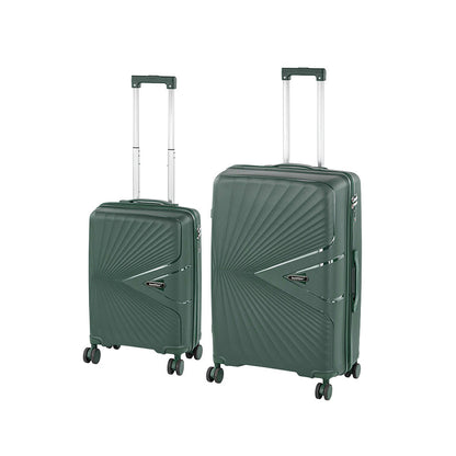 Set de valize cu rotile TraveLux Endure III verde închis