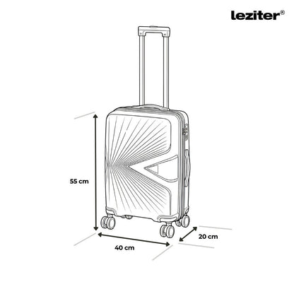 Set valize cu rotile TraveLux Endure III roz piersică