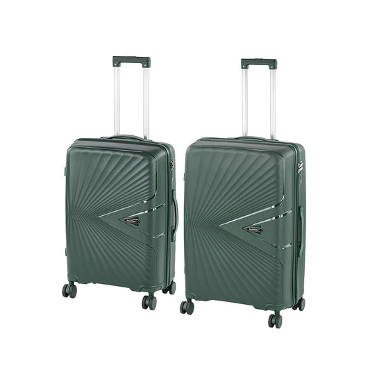Set de valiză cu rotile TraveLux Endure IV verde închis