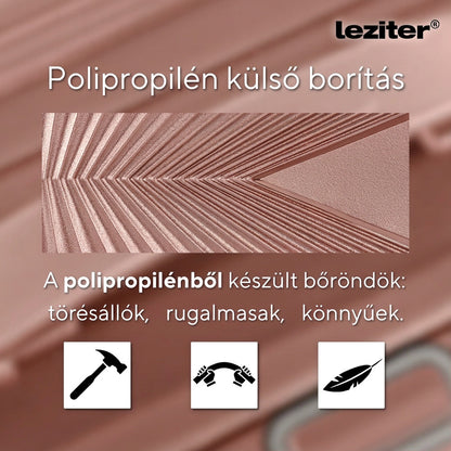 Set valize cu rotile TraveLux Endure IV roz piersică