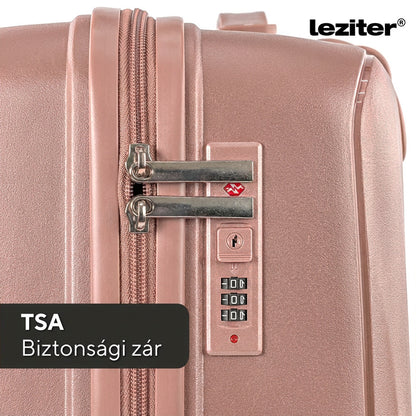 Set valize cu rotile TraveLux Endure IV roz piersică