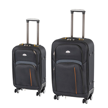 Set de valiză cu rotile TravelLux Light II negru