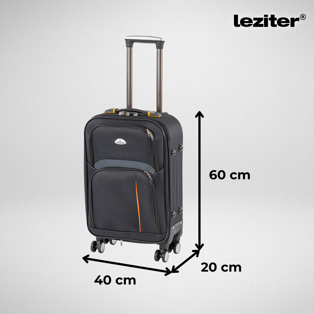 Set de valiză cu rotile TravelLux Light II negru