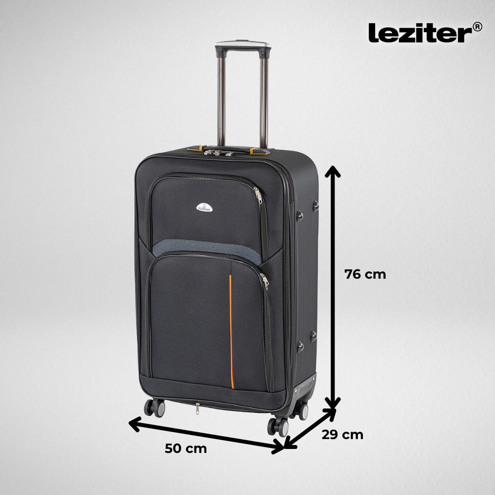 Set de valiză cu rotile TravelLux Light III negru