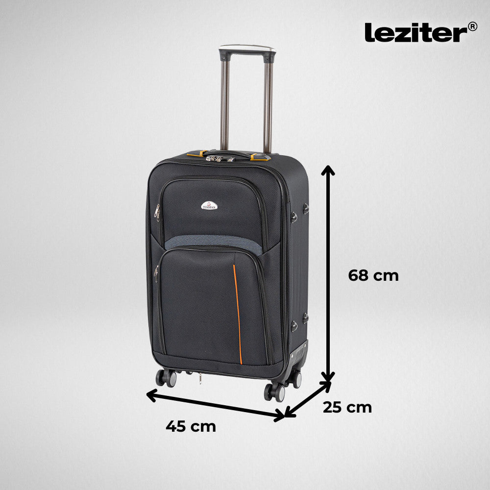 Set de valiză cu rotile TravelLux Light IV negru