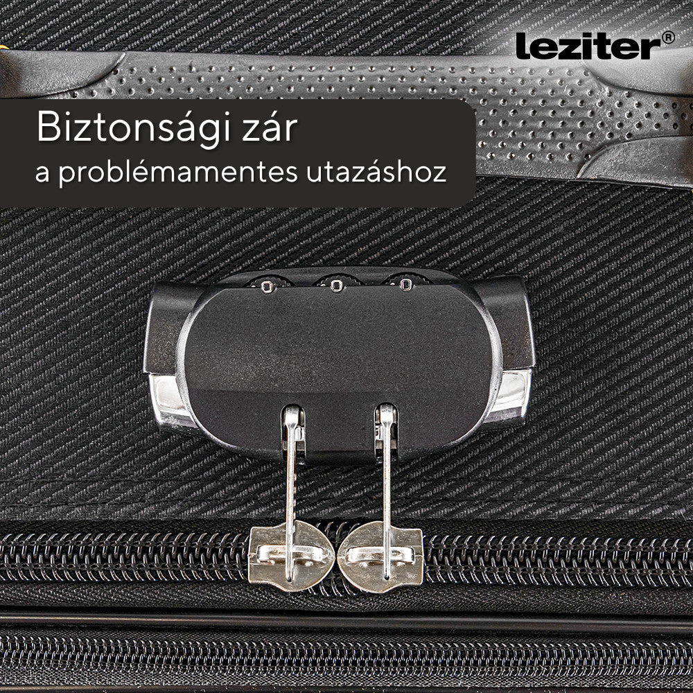Set de valiză cu rotile TravelLux Light IV negru