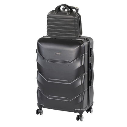 Set de valiză cu rotile TravelLux Max IV negru