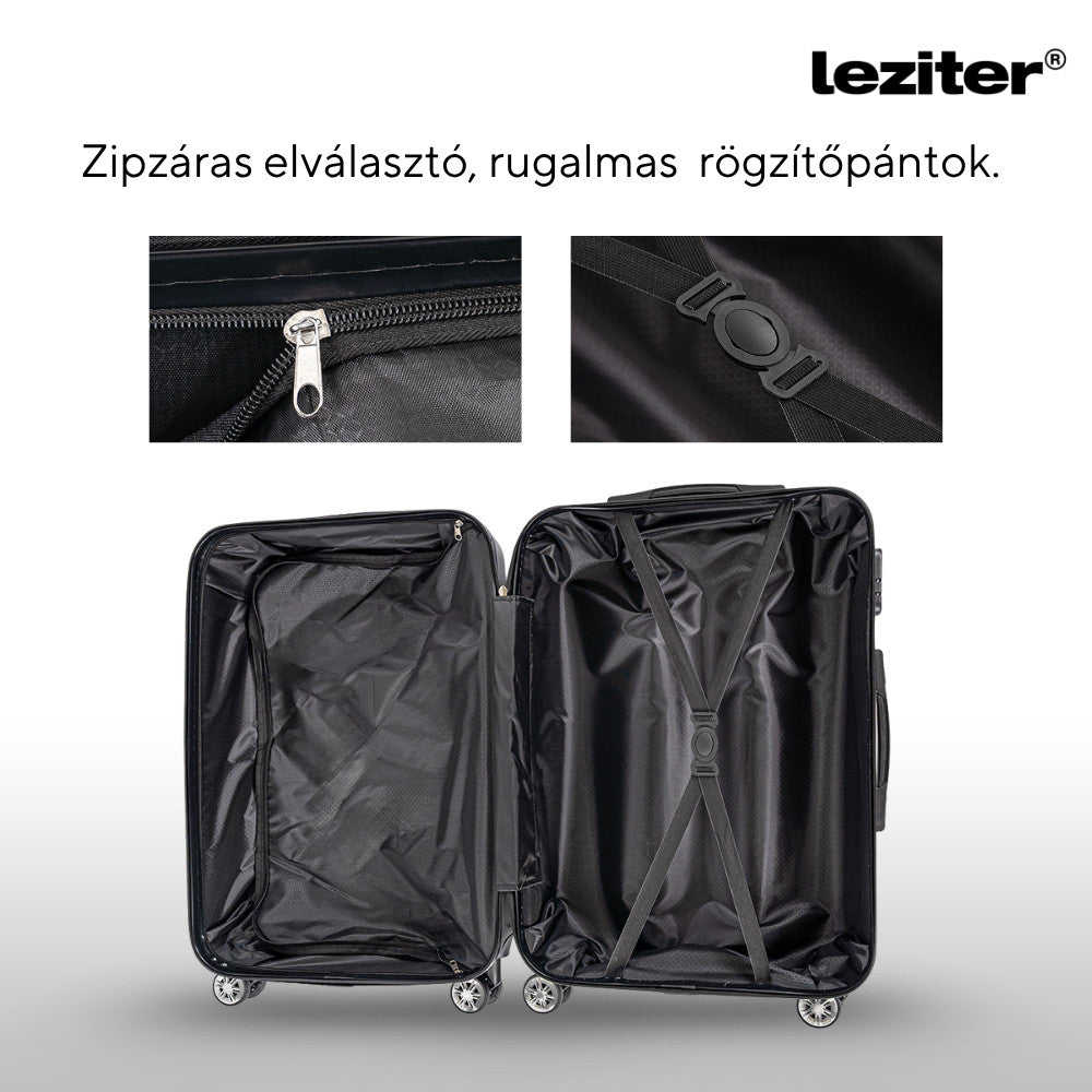 Set de valiză cu rotile TravelLux Max IV negru