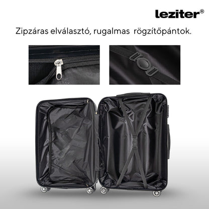 Set de valiză cu rotile TravelLux Max IV negru