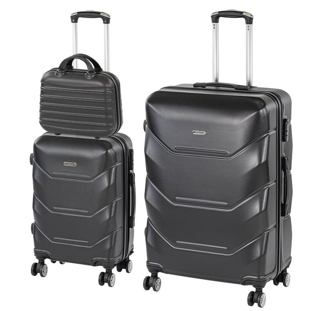 Set de valiză cu rotile TravelLux Max IX negru