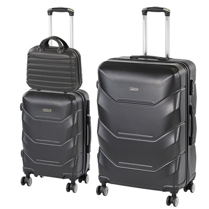Set de valiză cu rotile TravelLux Max IX negru
