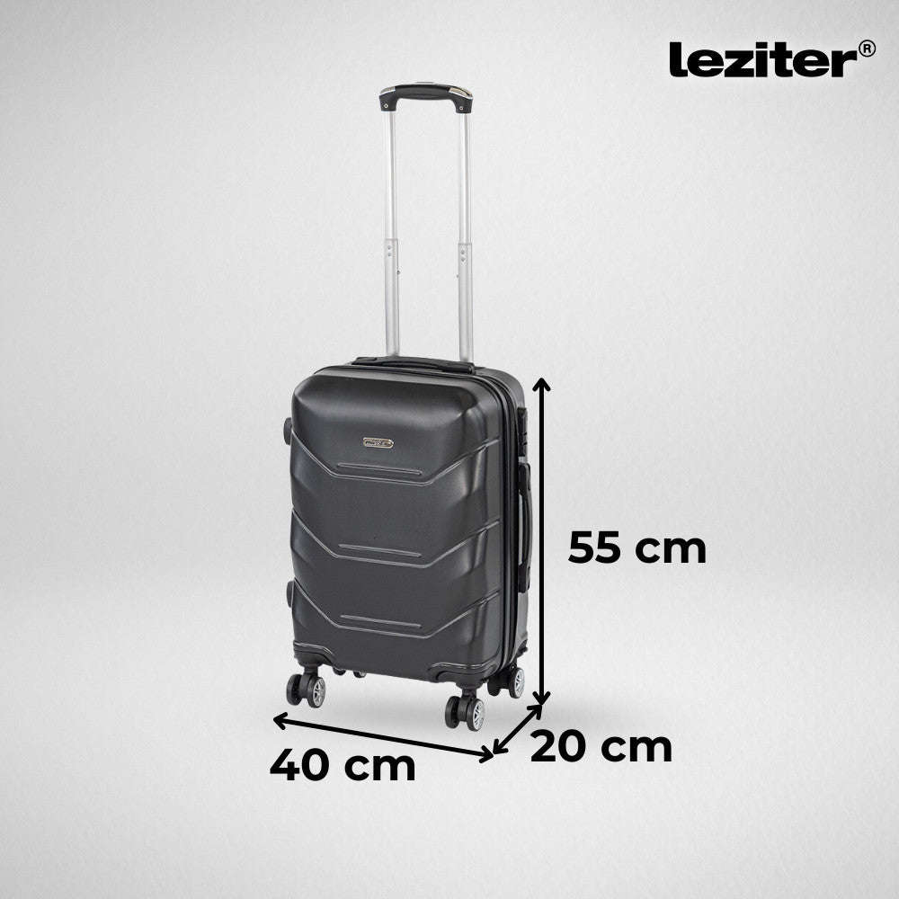Set de valiză cu rotile TravelLux Max IX negru
