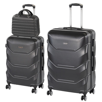 Set de valiză cu rotile TravelLux Max X negru