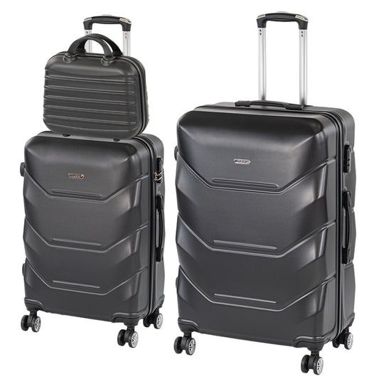 Set de valiză cu rotile TravelLux Max X negru