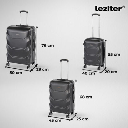 Set de valiză cu rotile TravelLux Max XI negru