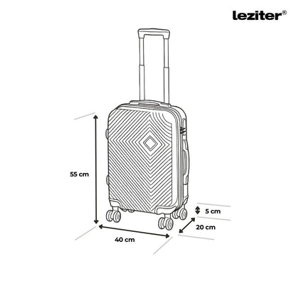 Set de valiză cu rotile TravelLux Pro VI gri