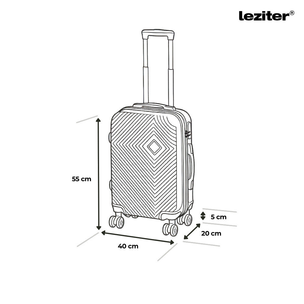 Set de valiză cu rotile TravelLux Pro XV gri