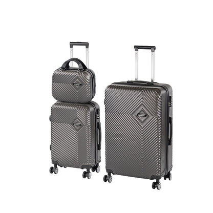 Set de valiză cu rotile TravelLux Pro XVI gri