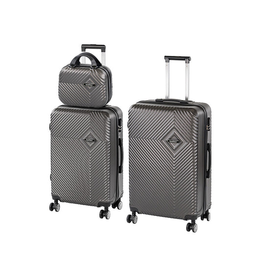 Set de valiză cu rotile TravelLux Pro XVII gri