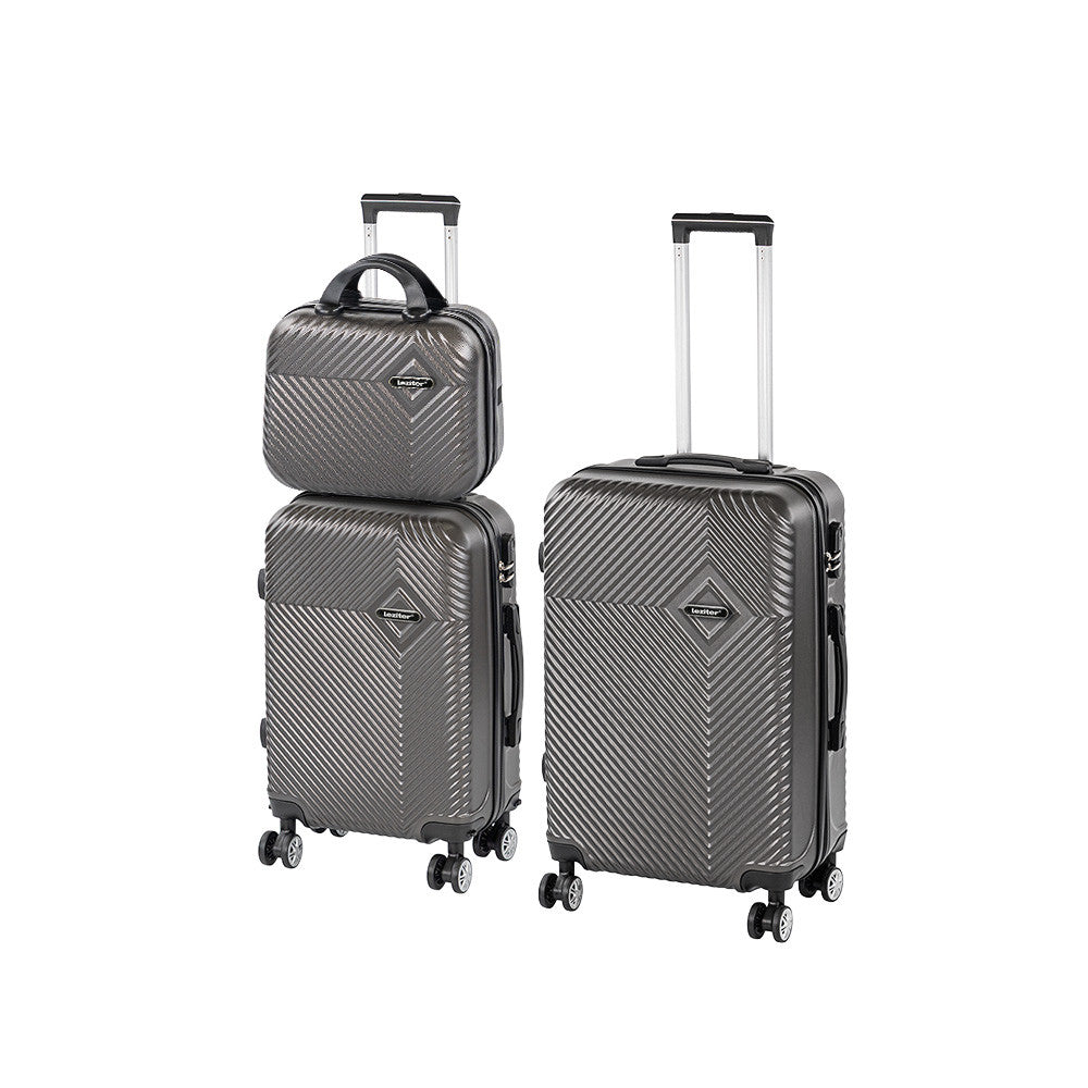 Set de valiză cu rotile TravelLux Pro XVIII gri