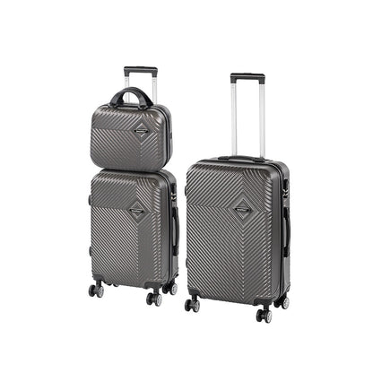 Set de valiză cu rotile TravelLux Pro XVIII gri