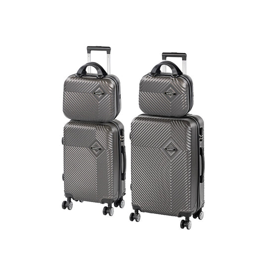 Set de valiză cu rotile TravelLux Pro XXII gri