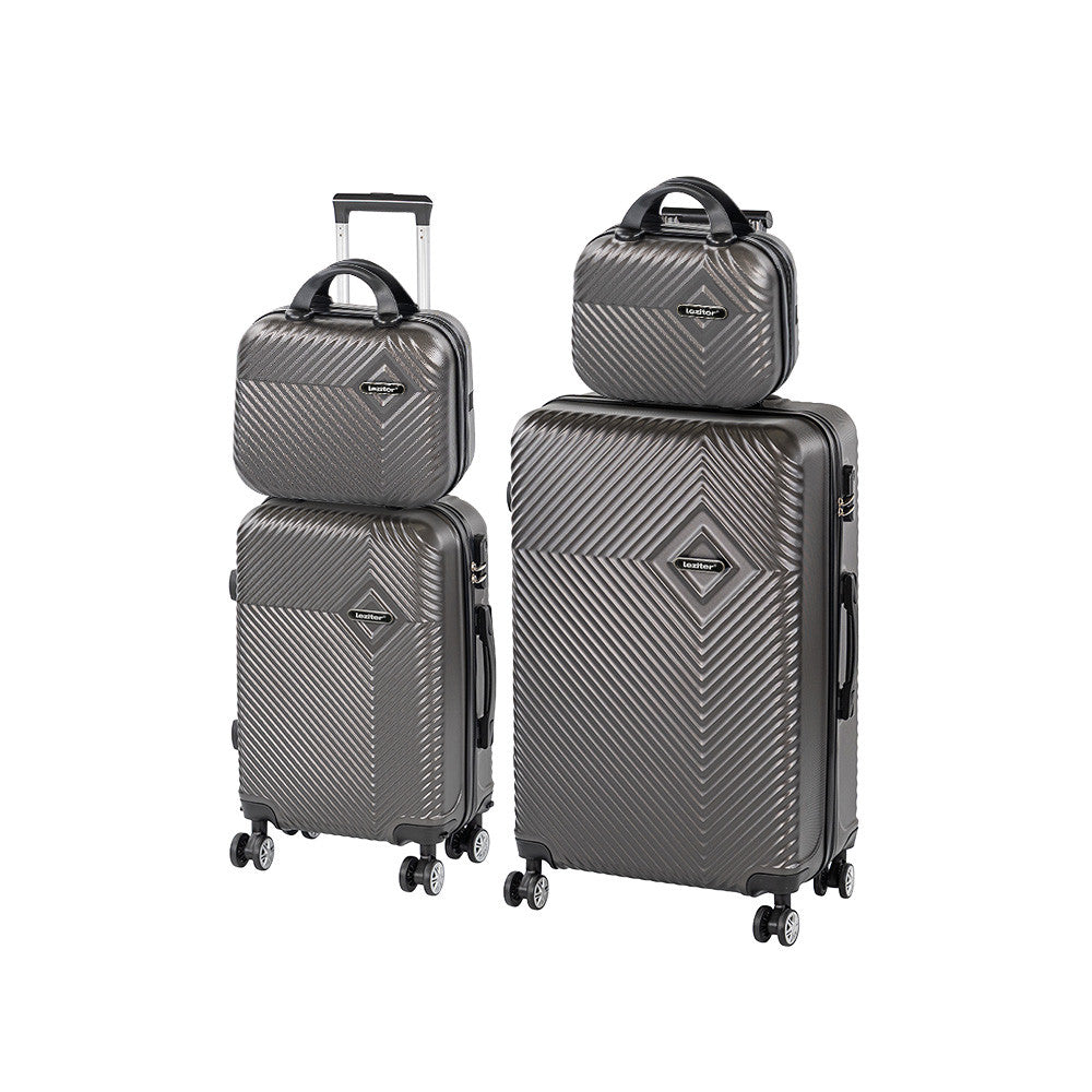 Set valize cu rotile TraveLux Pro XXIII gri