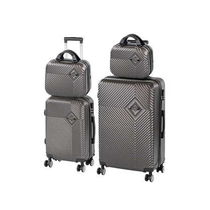 Set valize cu rotile TraveLux Pro XXIII gri