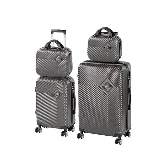 Set valize cu rotile TraveLux Pro XXIII gri