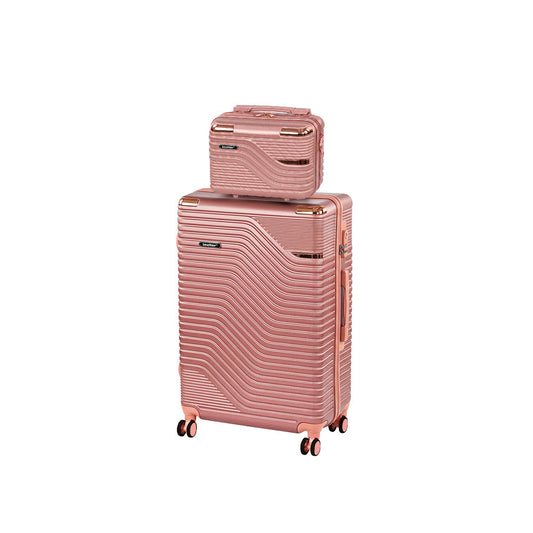 Set de valiză cu rotile TravelLux Urban V roz somon