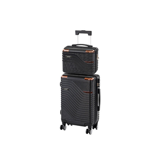 Set de valiză cu rotile TravelLux Urban VI negru