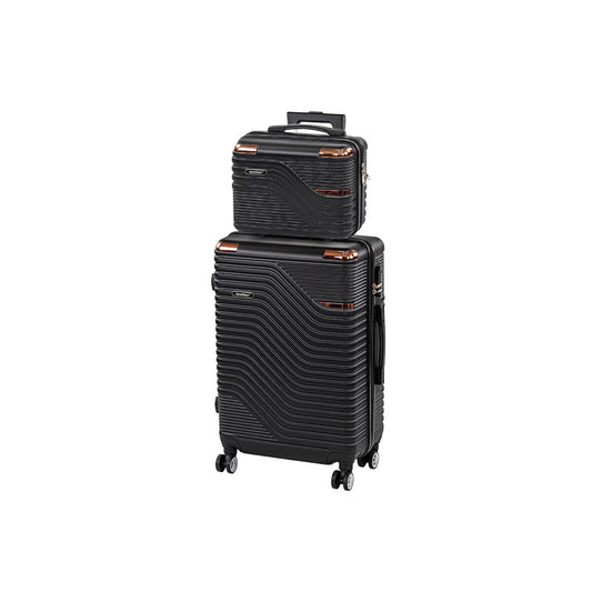 Set de valiză cu rotile TravelLux Urban VII negru