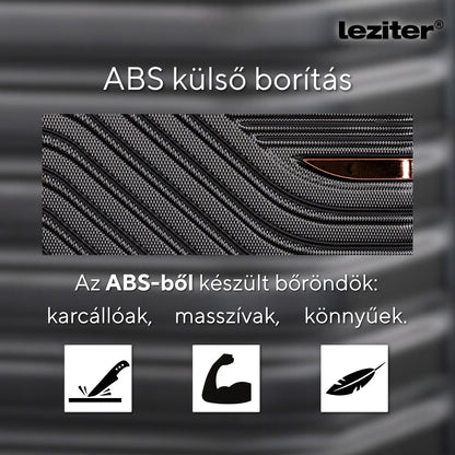Set de valiză cu rotile TravelLux Urban VII negru