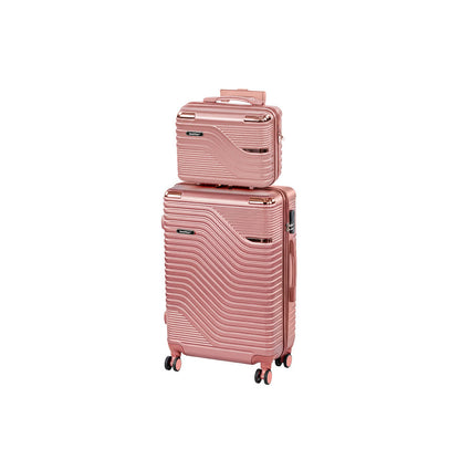 Set valize cu rotile TravelLux Urban VII roz somon