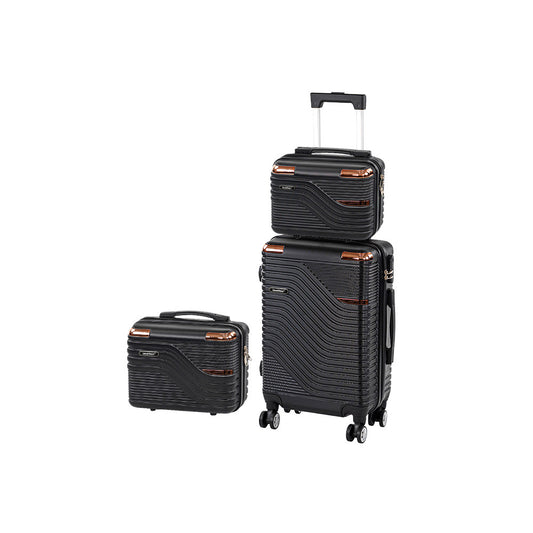 Set de valiză cu rotile TravelLux Urban XII negru