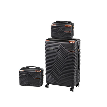 Set de valiză cu rotile TravelLux Urban XIV negru