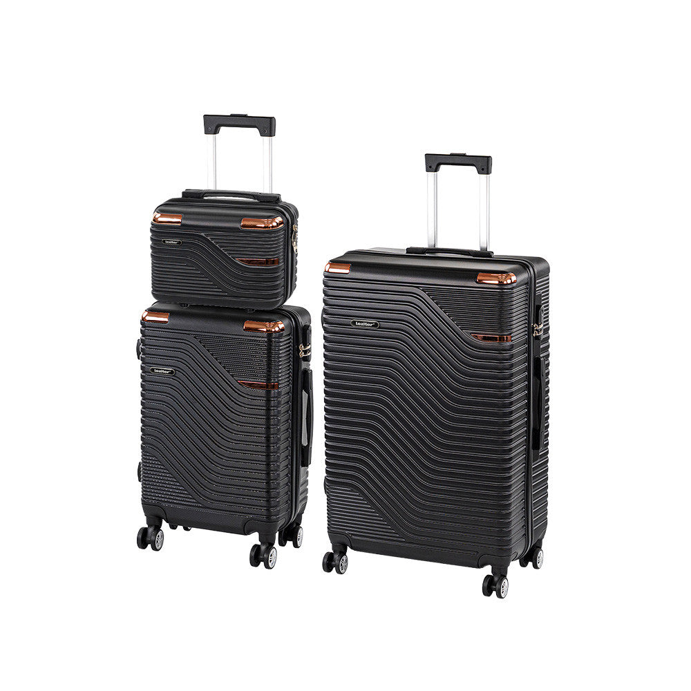 Set de valiză cu rotile TravelLux Urban XVI negru