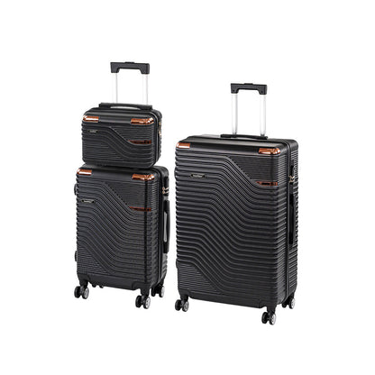 Set de valiză cu rotile TravelLux Urban XVI negru