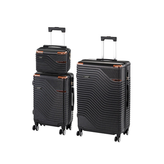 Set de valiză cu rotile TravelLux Urban XVI negru