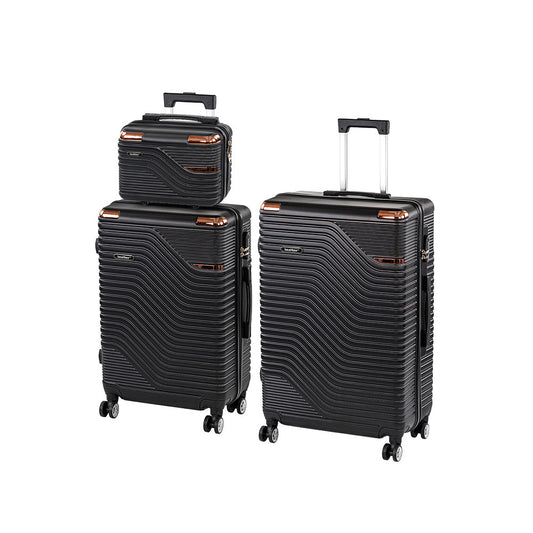 Set de valiză cu rotile TravelLux Urban XVII negru
