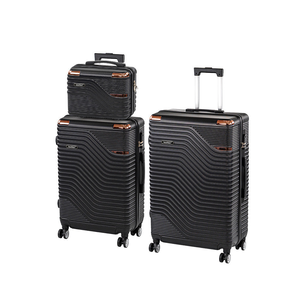 Set de valiză cu rotile TravelLux Urban XX negru