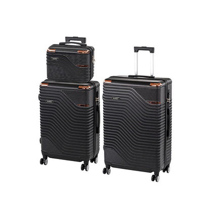 Set de valiză cu rotile TravelLux Urban XX negru