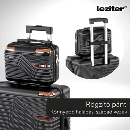 Set valize cu rotile TravelLux Urban XX roz somon